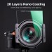Nano-Xcel Series,100*100mm Square Black Diffusion 1/8 Effect Filter 28 Multi-Layer