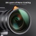 Nano-Xcel Series,ND2-400 and Black-Mist 1/4 2-in-1 28 Multi-Layer, 3 Cleaning cloth