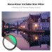 Nano-Klear Series,Variable Star Filter Cross Screen Starburst Filter 4, 8 Points 18 Multi-Layer, 3 Cleaning cloth