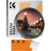 Nano-Klear Series,Variable Star Filter Cross Screen Starburst Filter 4, 8 Points 18 Multi-Layer, 3 Cleaning cloth