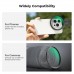 Nano-Klear Series, 67mm Clip-on Black Diffusion 1/4 Phone Camera Lens Filter Kit