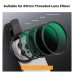 Nano-Klear Series, 67mm Clip-on Black Diffusion 1/4 Phone Camera Lens Filter Kit