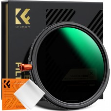 Nano-Xcel Series,Black Diffusion Mist Effect 1/4 & Variable ND2-32& Circular Polarizing Filter CPL-in 1 HD Lens Filter 