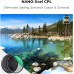 Nano-Xcel Series,C-PL 28 Multi-Layer, 1 Cleaning cloth, 1 Lens Cap