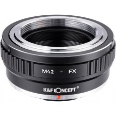 Manual lens adapter ring M42-FX
