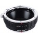 Manual lens adapter ring EOS-FX