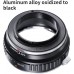 Manual lens adapter ring EOS-FX