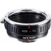 Manual lens adapter ring EOS-FX