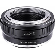 Manual lens adapter ring M42-NEX