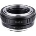 Manual lens adapter ring M42-NEX