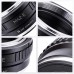 Manual lens adapter ring M42-NEX