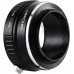 Manual lens adapter ring NIK-NEX