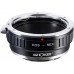 Manual lens adapter ring EOS-NEX