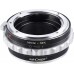 Manual lens adapter ring NIK(G)-NEX