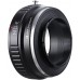 Manual lens adapter ring MD-NEX