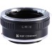 Manual lens adapter ring L/R-NEX