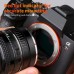 Manual lens adapter ring PK-NEX