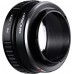 Manual lens adapter ring PK-NEX