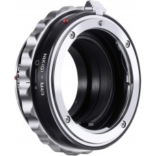 Manual lens adapter ring NIK(G)-M4/3