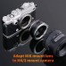 Manual lens adapter ring NIK-M4/3