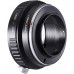 Manual lens adapter ring NIK-M4/3