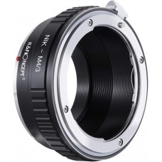 Manual lens adapter ring NIK-M4/3