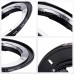 Manual lens adapter ring NIK-EOS