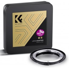 Manual lens adapter ring NIK-EOS