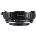 Manual lens adapter ring EOS-M4/3