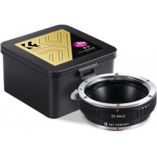 Manual lens adapter ring EOS-M4/3