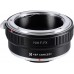 Manual lens adapter ring NIK-FX