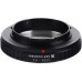 Manual lens adapter ring M39-FX