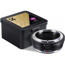 Manual lens adapter ring FD-FX