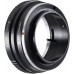 Manual lens adapter ring FD-FX