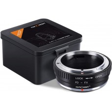 Manual lens adapter ring FD-FX