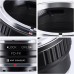 Manual lens adapter ring FD-FX