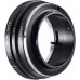 Manual lens adapter ring FD-FX
