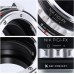 Manual lens adapter ring NIK(G)-FX