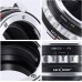 Manual lens adapter ring NIK(G)-FX