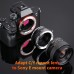 Manual lens adapter ring C/Y-NEX