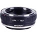 Manual lens adapter ring K/AR-NEX