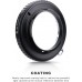 Manual lens adapter ring L/M-M4/3