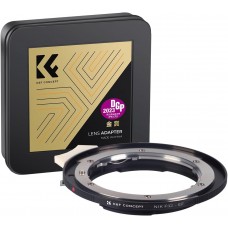 Manual lens adapter ring NIK-EOS