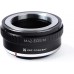 Manual lens adapter ring M42-EOS M