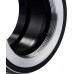 Manual lens adapter ring M42-EOS M