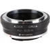 Manual lens adapter ring FD-EOS M