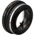 Manual lens adapter ring FD-EOS M