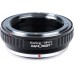Manual lens adapter ring K/AR-M4/3
