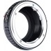 Manual lens adapter ring K/AR-M4/3