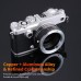 Manual lens adapter ring MD-M4/3